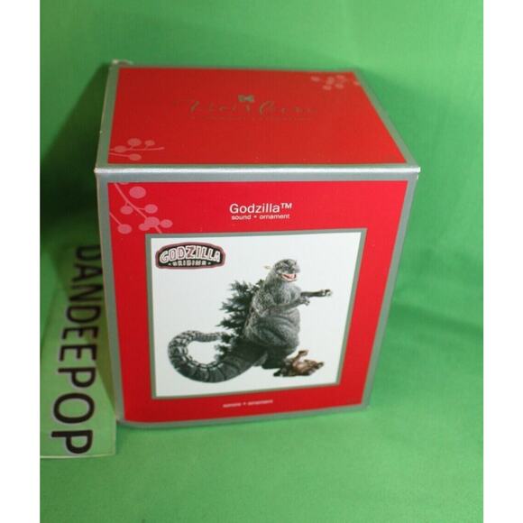 American Greetings Carlton Cards Heirloom Godzilla Origins Lights And Sound 049 - Picture 2 of 5